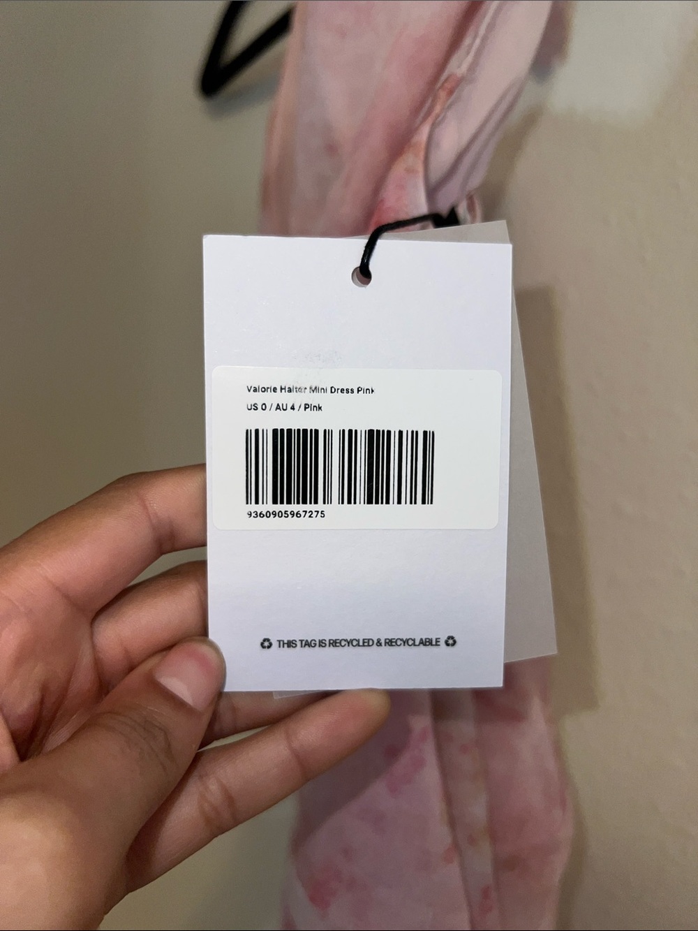 Pink Halter Floral Midi Dress - Picture 5 of 5